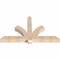Ekena Millwork Redmond Smooth Timber Gable Bracket, Douglas Fir, 72"W x 42"H x 5 1/2"D x 5 1/2"F, 14/12 Pitch GBW072X42X0606RED00SDF - alternate 4
